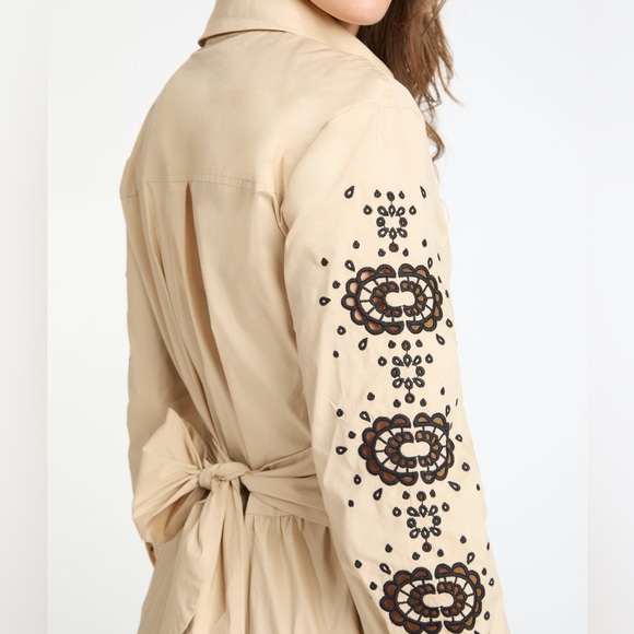 TANYA TAYLOR Maddy Embroidered Dress - Picture 5 of 11